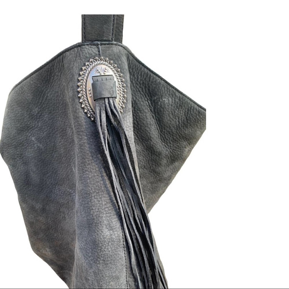 Rebecca minkoff suede shoulder bag fringe - Picture 4 of 7